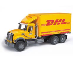 Грузовик MAN с кузовом DHL