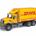 Грузовик MAN с кузовом DHL
